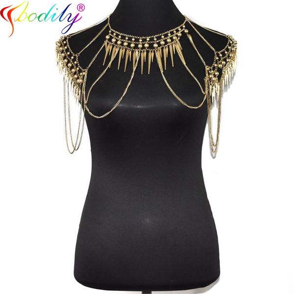 necklaces ccbodily bohemia double bead belly chain body jewelry women summer bikini beach waist chain glamour retro shoulder chain, Silver
necklaces ccbodily bohemia double bead belly chain body jewelry women summer bikini beach waist chain glamour retro shoulder chain, Silver