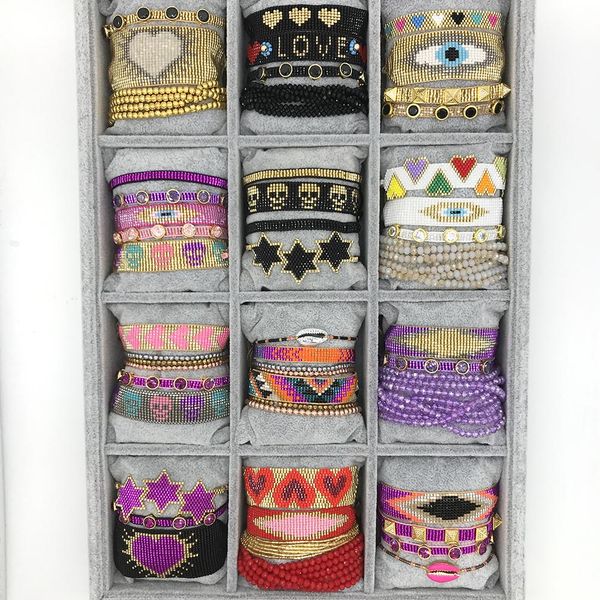bangle zhongvi evil eye bracelets for women jewelry handmade jewellery adjustable pulsera miyuki woven bracelet gift new year 2021, Black
bangle zhongvi evil eye bracelets for women jewelry handmade jewellery adjustable pulsera miyuki woven bracelet gift new year 2021, Black