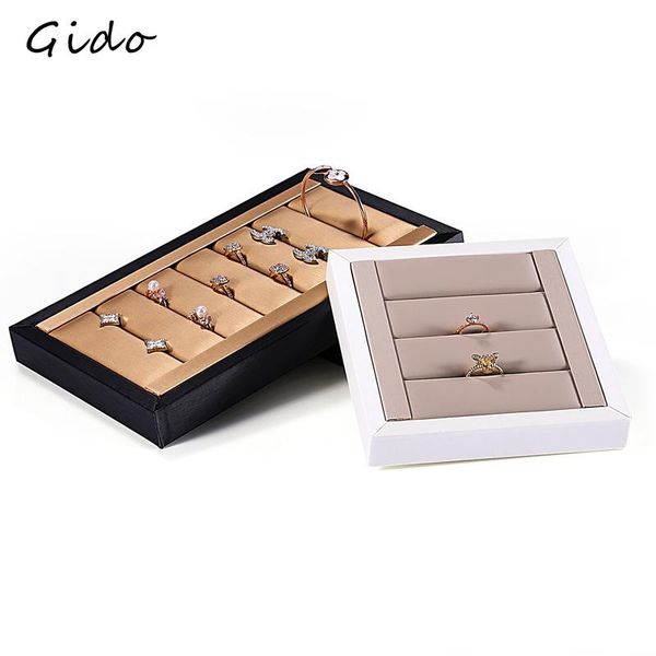 boxes pu jewelry rings display holder rack display stand tray ring organizer earrings bracelet display storage tray for drawer, Black;white
boxes pu jewelry rings display holder rack display stand tray ring organizer earrings bracelet display storage tray for drawer, Black;white