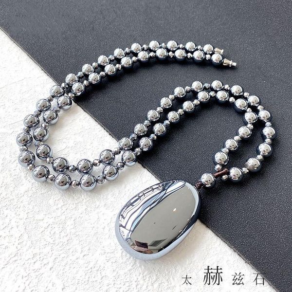 necklaces natural terahertz wave crystal round beads necklace 42x28mm chain women men drop shipping aaaaa, Silver
necklaces natural terahertz wave crystal round beads necklace 42x28mm chain women men drop shipping aaaaa, Silver