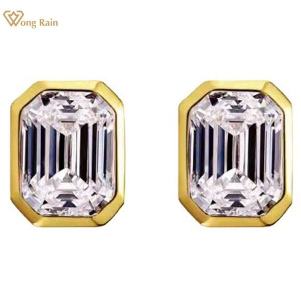 stud wong rain 925 sterling silver emerald cut lab sapphire high carbon diamonds gemstone wedding ear studs earrings fine jewelry, Golden;silver
stud wong rain 925 sterling silver emerald cut lab sapphire high carbon diamonds gemstone wedding ear studs earrings fine jewelry, Golden;silver