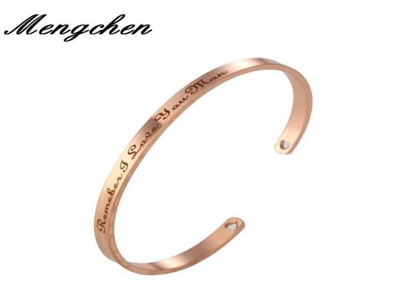 bangle 2pcs stainless steel engraved remember i love you man positive inspirational quote hand imprint cuff mantra bracelet bangle6693691, Black
bangle 2pcs stainless steel engraved remember i love you man positive inspirational quote hand imprint cuff mantra bracelet bangle6693691, Black
