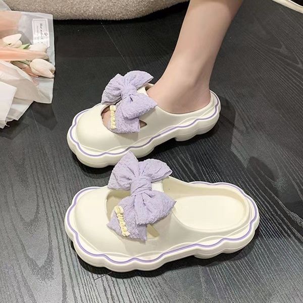 slippers women cover toe summer slide thick bottom bow beach shoes indoor outdoor home slides flat sandals 230520, Black
slippers women cover toe summer slide thick bottom bow beach shoes indoor outdoor home slides flat sandals 230520, Black