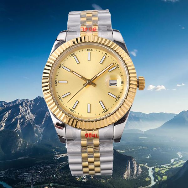 luxury man woman watch reloj datejust 41 36mm mechanical movement watches with box waterproof sapphire luxury wristwatches 904l stainless st, Slivery;brown
luxury man woman watch reloj datejust 41 36mm mechanical movement watches with box waterproof sapphire luxury wristwatches 904l stainless st, Slivery;brown
