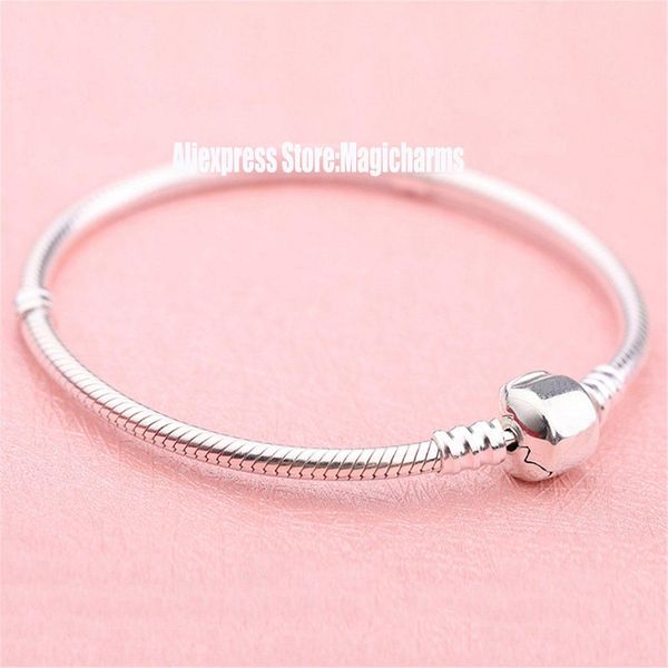 bangle 925 sterling silver classic iconic barrel clasp standard snake chain bracelet for women fit european pandora charm beads jewelry, Black
bangle 925 sterling silver classic iconic barrel clasp standard snake chain bracelet for women fit european pandora charm beads jewelry, Black