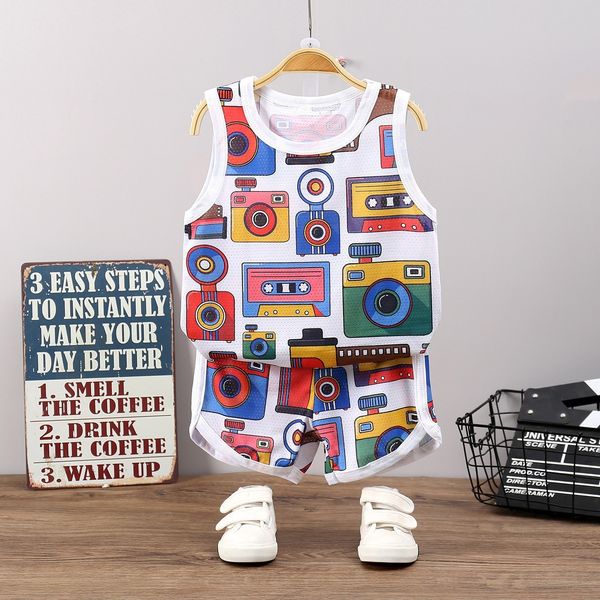 clothing sets summer kids quickdrying suit boys sports girls sleeveless t shirts shorts 2pcsset baby clothes 230519, White
clothing sets summer kids quickdrying suit boys sports girls sleeveless t shirts shorts 2pcsset baby clothes 230519, White