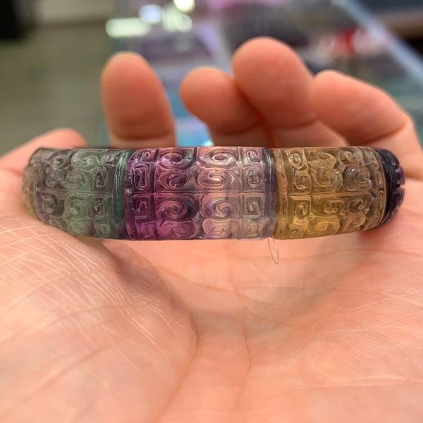 bangle natural fluorite stone beads bracelet rectangle diy beads bangle fluorite beads bracelet for women men jewelry birthday gift, Black
bangle natural fluorite stone beads bracelet rectangle diy beads bangle fluorite beads bracelet for women men jewelry birthday gift, Black