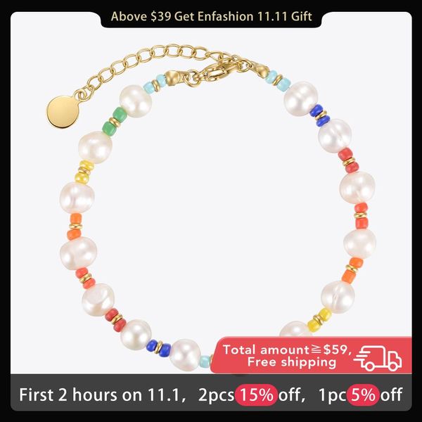 bangle enfashion natural pearl bracelet for women stainless steel fashion jewelry pearl colorful seed beaded dainty bracelets b222280, Black
bangle enfashion natural pearl bracelet for women stainless steel fashion jewelry pearl colorful seed beaded dainty bracelets b222280, Black