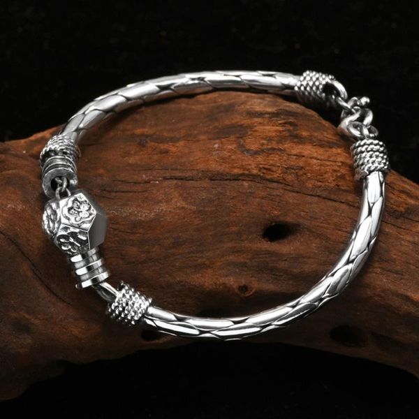 bangle retrosen original design silver men bracelet bangle couples ins small design korean version individuality vintage simple jewelry, Black
bangle retrosen original design silver men bracelet bangle couples ins small design korean version individuality vintage simple jewelry, Black