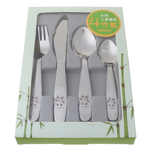 4pcsset spoon food feeding fork knife utensils set stainless steel kids learning eating habit children tableware 230519
4pcsset spoon food feeding fork knife utensils set stainless steel kids learning eating habit children tableware 230519