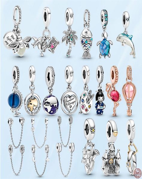 925 sterling silver firefly safety chain blue scale fish charm beads for pandora diy jewelry making women039s pendant gift 4351342, Black
925 sterling silver firefly safety chain blue scale fish charm beads for pandora diy jewelry making women039s pendant gift 4351342, Black