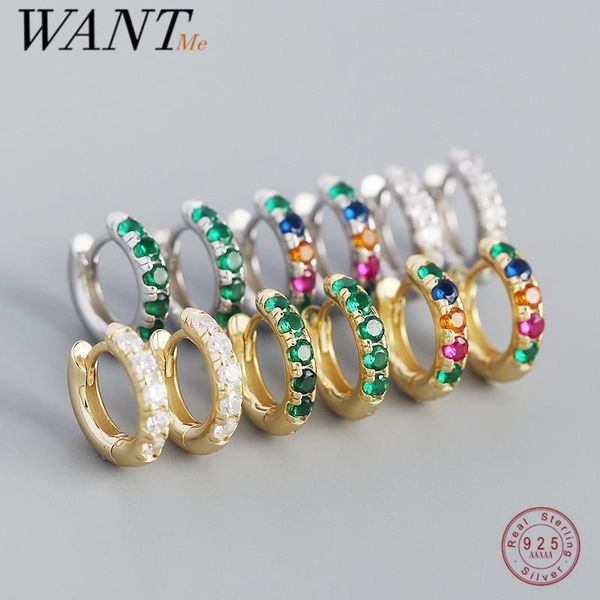 stud wantme colorful zircon ear buckle 925 sterling silver punk circle fashion earrings european party hoop piercing women jewelry, Golden;silver
stud wantme colorful zircon ear buckle 925 sterling silver punk circle fashion earrings european party hoop piercing women jewelry, Golden;silver