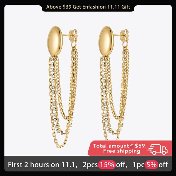 knot enfashion simple stainless steel gold color drop earrings multizircon pendientes mujer earring fashion jewelry party e221352, Silver
knot enfashion simple stainless steel gold color drop earrings multizircon pendientes mujer earring fashion jewelry party e221352, Silver