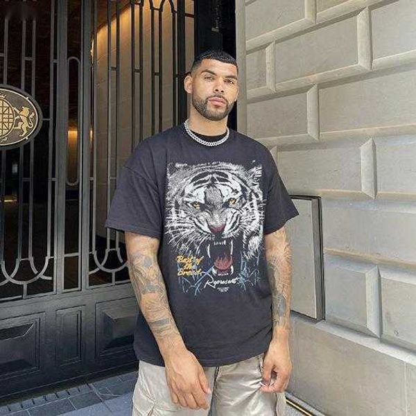 designer men's t-shirt summer new tiger head print pattern american niche couples five short-sleeved loose solid color, White;black
designer men's t-shirt summer new tiger head print pattern american niche couples five short-sleeved loose solid color, White;black