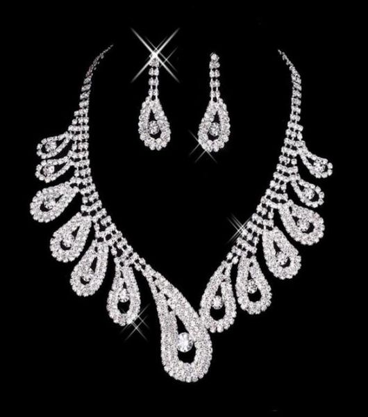 womens bridal wedding jewelry sets pageant rhinestone gorgeous sparkling silver necklace earrings for party bridal accessories4095928, White
womens bridal wedding jewelry sets pageant rhinestone gorgeous sparkling silver necklace earrings for party bridal accessories4095928, White