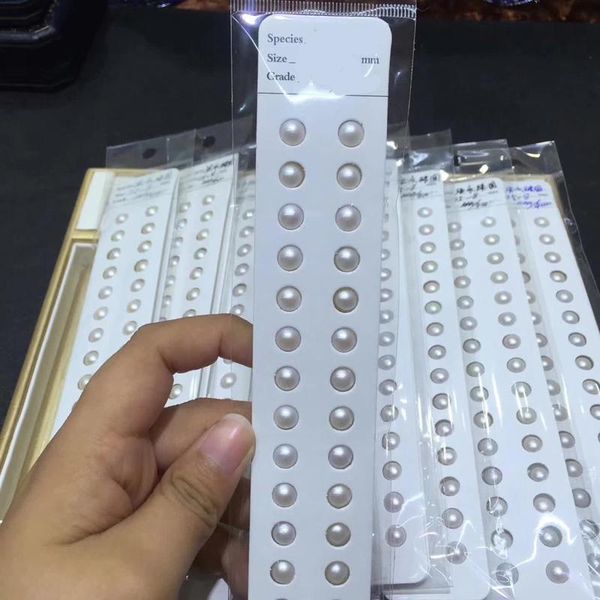 polish 2021 aa natural cultured pearl white pink purple round 510mm half hole loose freshwater pearl for jewelry, Blue
polish 2021 aa natural cultured pearl white pink purple round 510mm half hole loose freshwater pearl for jewelry, Blue