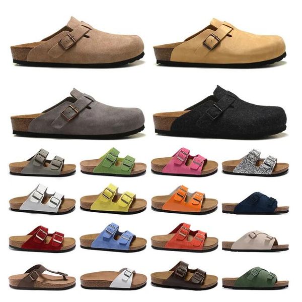 2023 boston cork sandals flip flops designer clogs arizona slippers new summer beach leather casual buckle sandal women men slip on slides s, Black
2023 boston cork sandals flip flops designer clogs arizona slippers new summer beach leather casual buckle sandal women men slip on slides s, Black
