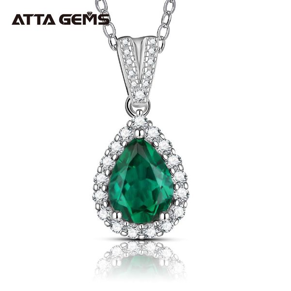 necklaces attagems 925 sterling silver emerald created moissanite diamonds gemstone pear cut pendant necklace engagement fine jewelry
necklaces attagems 925 sterling silver emerald created moissanite diamonds gemstone pear cut pendant necklace engagement fine jewelry