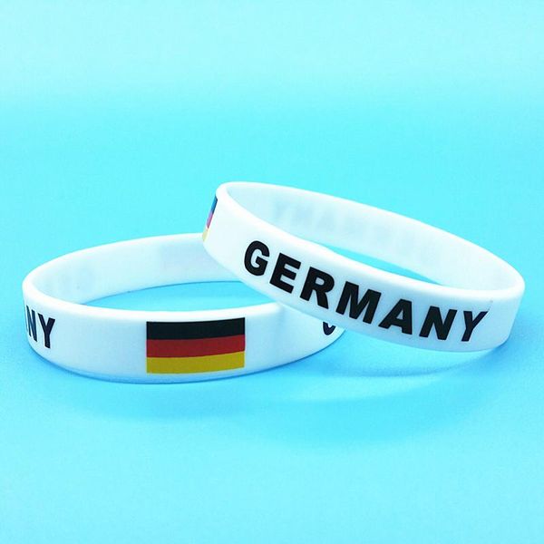 bangle 100pcs germany flag print sport bracelet country silicone band wristband womwen men rubber wrist strap bangle accessories, Black
bangle 100pcs germany flag print sport bracelet country silicone band wristband womwen men rubber wrist strap bangle accessories, Black