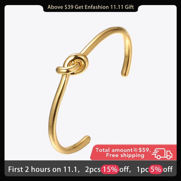 bangle enfashion wholesale knot cuff bracelets gold color manchette bangle bracelet for women armband fashion jewelry pulseiras b4286, Black
bangle enfashion wholesale knot cuff bracelets gold color manchette bangle bracelet for women armband fashion jewelry pulseiras b4286, Black
