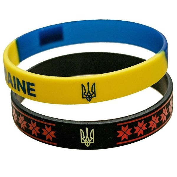 bangle 30pcs ukraine silicone bracelet bangles ukraine wrist strap pattern design accessories on hand for men women, Black
bangle 30pcs ukraine silicone bracelet bangles ukraine wrist strap pattern design accessories on hand for men women, Black