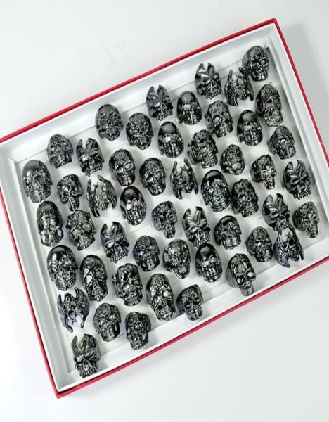 mixed style mixed size gothic skull rings big size metal punk style rock men and women jewelry accessories biker gifts 0013235487, Silver
mixed style mixed size gothic skull rings big size metal punk style rock men and women jewelry accessories biker gifts 0013235487, Silver