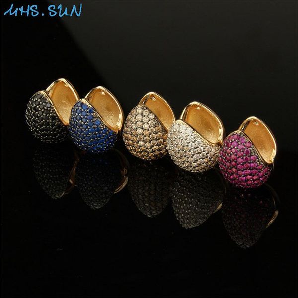huggie mhs.sun south amercian style aaa cubic zircon earrings women colors cz stones hoop earring jewelry brinco for wedding party gift, Golden;silver
huggie mhs.sun south amercian style aaa cubic zircon earrings women colors cz stones hoop earring jewelry brinco for wedding party gift, Golden;silver