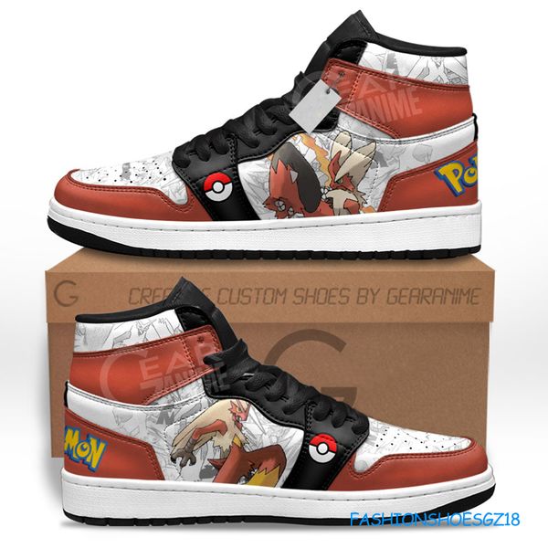 fashion mens womens dress shoes blaziken anime sneakers italy originals high graffiti leather designer custom animes running athletic shoes, Black
fashion mens womens dress shoes blaziken anime sneakers italy originals high graffiti leather designer custom animes running athletic shoes, Black