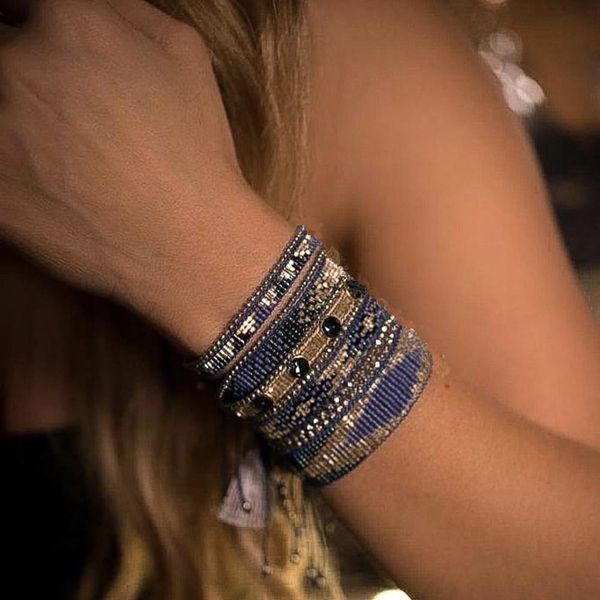 bangle bluestar miyuki bead bracelet for femme jewelry mujer turkish eye pulseras handmade woven jewellery, Black
bangle bluestar miyuki bead bracelet for femme jewelry mujer turkish eye pulseras handmade woven jewellery, Black