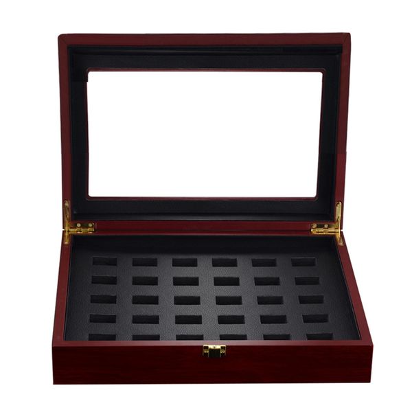 boxes wide slot grids championship heavy wooden display box storage case, Black;white
boxes wide slot grids championship heavy wooden display box storage case, Black;white