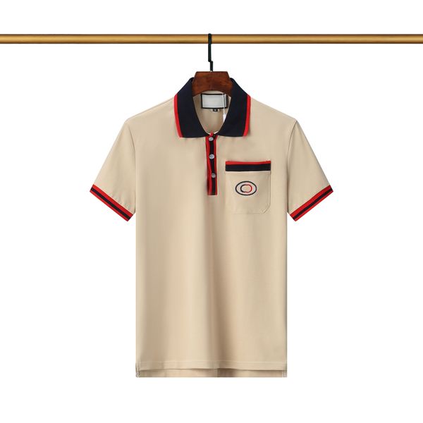mens polos summer brand clothes luxury designer polo shirts fashion embroidery t shirt high street, White;black
mens polos summer brand clothes luxury designer polo shirts fashion embroidery t shirt high street, White;black