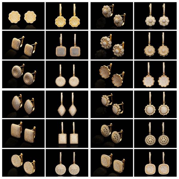 huggie 20pairs=40pcs luxury gold/silver big pendants hoop earrings for women ladies wedding party white crystals cz geometric jewelry, Golden;silver
huggie 20pairs=40pcs luxury gold/silver big pendants hoop earrings for women ladies wedding party white crystals cz geometric jewelry, Golden;silver