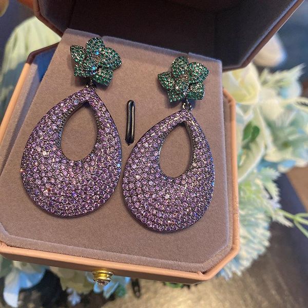 knot luxury vintage 925 sterling silver purple cz crystal drop earrings exaggerated cocktail party dangle ear jewelry
knot luxury vintage 925 sterling silver purple cz crystal drop earrings exaggerated cocktail party dangle ear jewelry