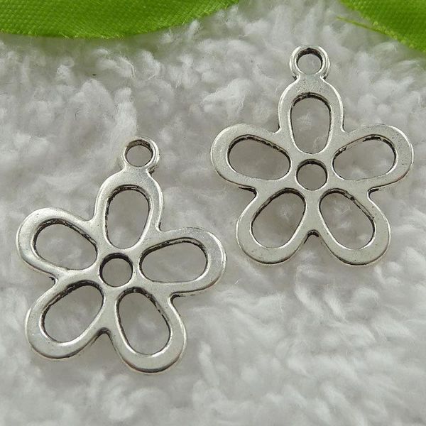 other 200 pieces antique silver flower charms 25x21mm #823
other 200 pieces antique silver flower charms 25x21mm #823