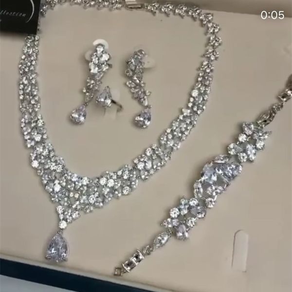 wedding jewelry sets janekelly 4pcs bridal zirconia full for women party luxury dubai nigeria cz crystal t230519, Slivery;golden
wedding jewelry sets janekelly 4pcs bridal zirconia full for women party luxury dubai nigeria cz crystal t230519, Slivery;golden