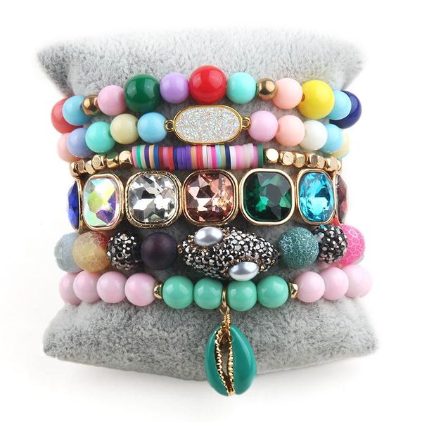 bangle rh fashion designer beaded bracelet sets multicolor 6pc stack bracelets set for women jewelry gift friends birthday, Black
bangle rh fashion designer beaded bracelet sets multicolor 6pc stack bracelets set for women jewelry gift friends birthday, Black