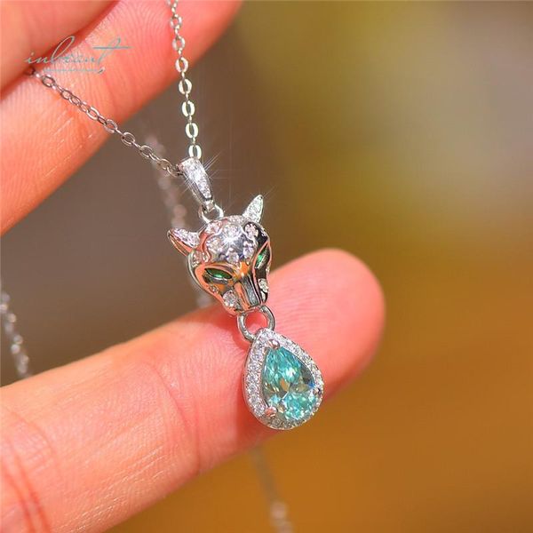 necklaces inbeaut 925 silver excellent water drop cut 1 ct pass diamond test blue moissanite leopard head pendant necklace fine jewelry
necklaces inbeaut 925 silver excellent water drop cut 1 ct pass diamond test blue moissanite leopard head pendant necklace fine jewelry