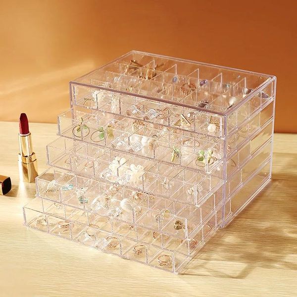 boxes acrylic transparent jewellery storage box earrings rings necklace large space jewellery organiser case display store decor gifts, Black;white
boxes acrylic transparent jewellery storage box earrings rings necklace large space jewellery organiser case display store decor gifts, Black;white