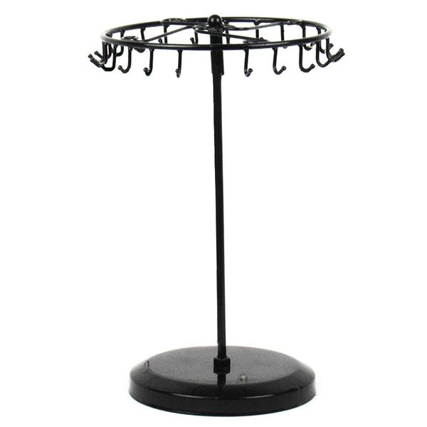boxes dangly earrings jewelry display rack iron art plating metal holder earing necklace stoage rack round base table detachable, Black;white
boxes dangly earrings jewelry display rack iron art plating metal holder earing necklace stoage rack round base table detachable, Black;white
