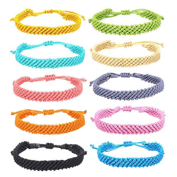 solid color friendship bracelet wax thread hand woven bracelets fashion accessories gift, Golden;silver
solid color friendship bracelet wax thread hand woven bracelets fashion accessories gift, Golden;silver