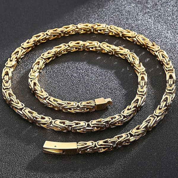 necklaces 65cm 25.5" 6mm chain necklace choker for men luxuryl goldplated stainless steel men's necklaces friends christmas gifts, Silver
necklaces 65cm 25.5" 6mm chain necklace choker for men luxuryl goldplated stainless steel men's necklaces friends christmas gifts, Silver