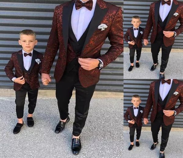 dark red floral pattern boy formal wear suits dinner tuxedos little boys kids for wedding party prom suit jacketvestpant1980585, Black
dark red floral pattern boy formal wear suits dinner tuxedos little boys kids for wedding party prom suit jacketvestpant1980585, Black