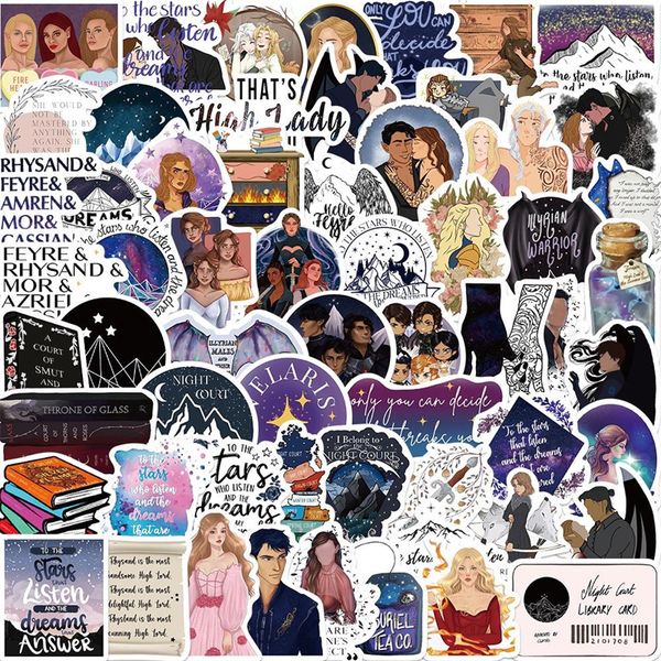 60pcs cartoon acotar merchandise sticker graffiti kids toy skateboard car motorcycle bicycle sticker decals wholesale
60pcs cartoon acotar merchandise sticker graffiti kids toy skateboard car motorcycle bicycle sticker decals wholesale