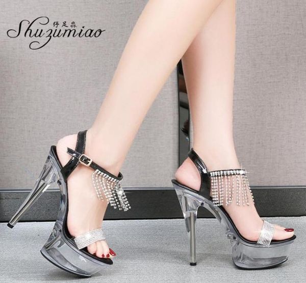 shuzumiao women shoes high heels 15cm sandals woman platform transparent heels wedding shoes clear sandals bride stripper4734272, Black
shuzumiao women shoes high heels 15cm sandals woman platform transparent heels wedding shoes clear sandals bride stripper4734272, Black