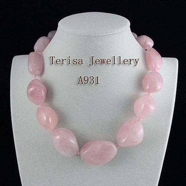 necklaces terisa pearl jewelry store new style natural stone necklace pink color baroque rose quartzs gemstones fashion jewelry women gift, Silver
necklaces terisa pearl jewelry store new style natural stone necklace pink color baroque rose quartzs gemstones fashion jewelry women gift, Silver