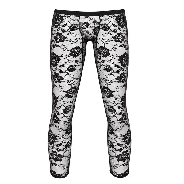 swim wear mens lingerie see through legging pants low rise bulge pouch sheer floral lace ankle length stretchy footless tights trousers 2305
swim wear mens lingerie see through legging pants low rise bulge pouch sheer floral lace ankle length stretchy footless tights trousers 2305