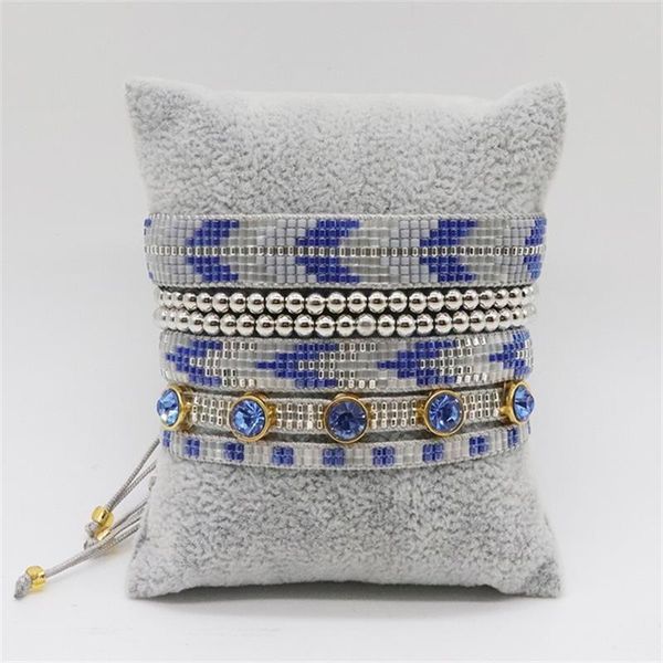 bangle bluestar new summer beach bracelet set jewelry handmade woven pulseras mujer moda miyuki seed beads bohemian bracelets for women, Black
bangle bluestar new summer beach bracelet set jewelry handmade woven pulseras mujer moda miyuki seed beads bohemian bracelets for women, Black