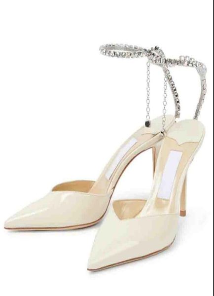 bride dress shoes pump high heels white satin pointy toe saeda 100mm heel strap crystal embellishment luxury brands desiger shoes 9662690, Black
bride dress shoes pump high heels white satin pointy toe saeda 100mm heel strap crystal embellishment luxury brands desiger shoes 9662690, Black