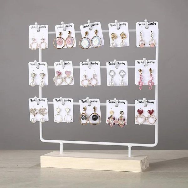 boxes metal earrings jewelry display stand hook up jewelry organizer rack holder activity necklace ring display stand store decoration, Black;white
boxes metal earrings jewelry display stand hook up jewelry organizer rack holder activity necklace ring display stand store decoration, Black;white