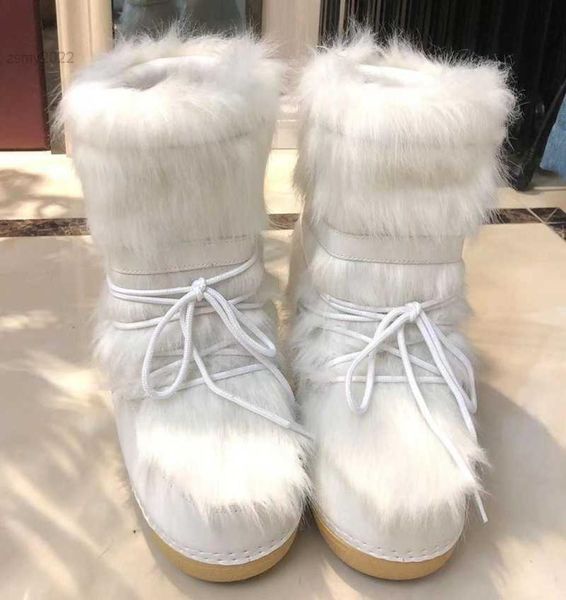 2022 winter snow boots women ski fluffy hairy lace up middle calf platform flat with white6563715, Black
2022 winter snow boots women ski fluffy hairy lace up middle calf platform flat with white6563715, Black